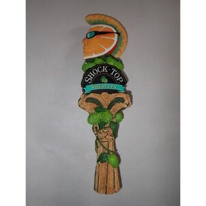 Shock Top Beer Handle Pull Wheat Beer 12" Man Cave Bar